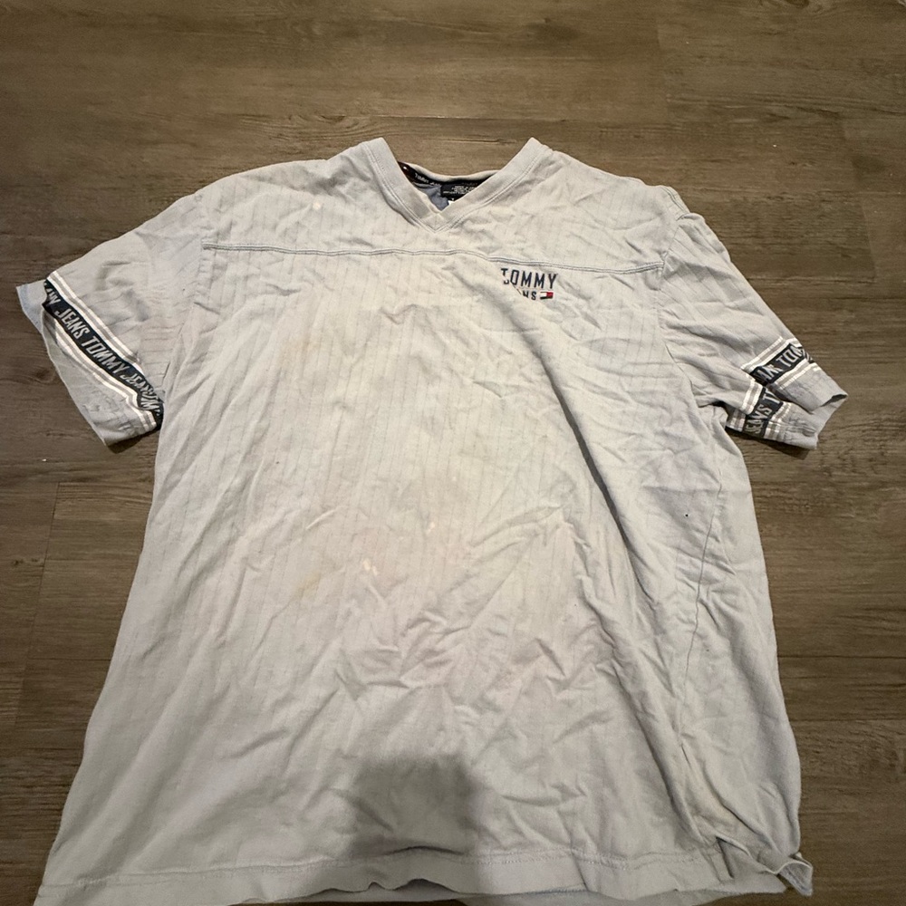 Tommy Hilfiger Light Gray Men's Tee